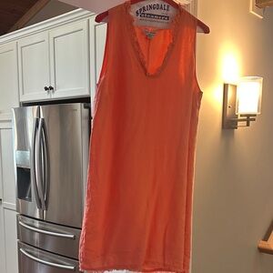 Tommy Bahama Orange Sleeveless Dress